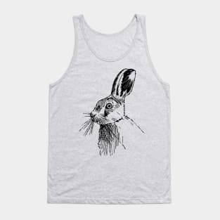 Etched Hare Tank Top